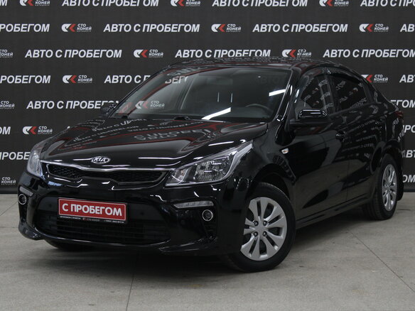 2019 Kia Rio IV, чёрный
