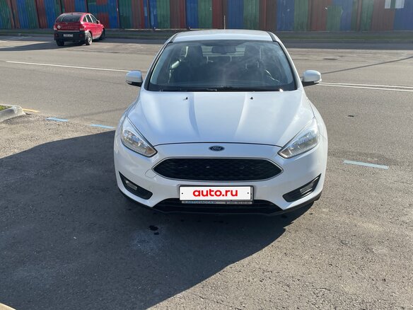 2018 Ford Focus III Рестайлинг, белый, 980000 рублей