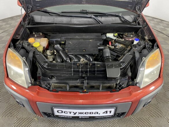 2007 Ford Fusion I Рестайлинг, красный, 550000 рублей - вид 19