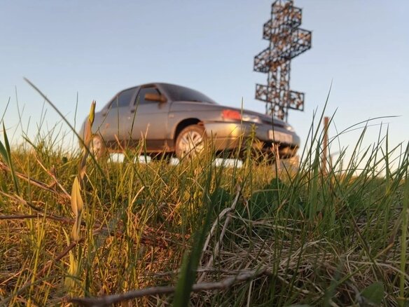 2004 Lada (ВАЗ) 2110, серый, 75000 рублей - вид 6