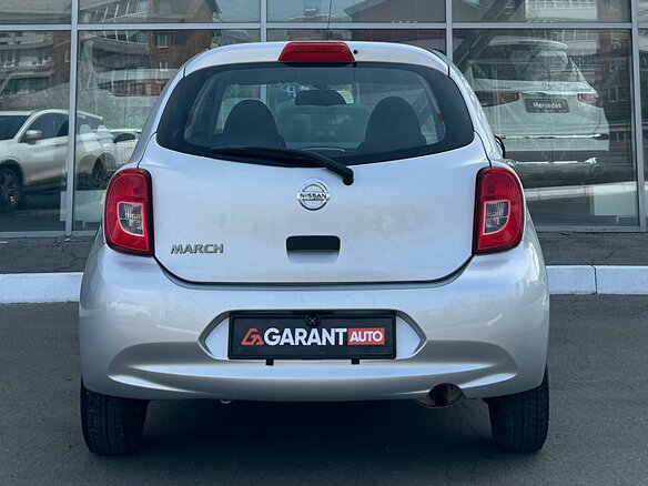 2017 Nissan March IV (K13) Рестайлинг, серый, 650000 рублей - вид 4