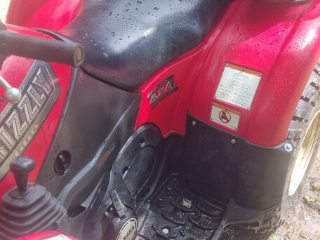 2003 Yamaha Grizzly 660, красный, 460000 рублей, вид 3