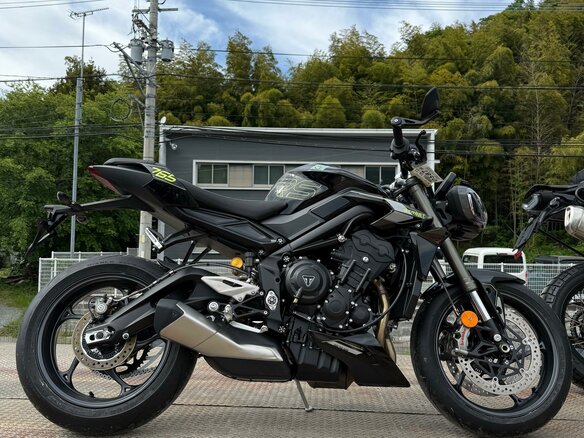 2025 Triumph Street Triple, чёрный, 1299000 рублей - вид 15