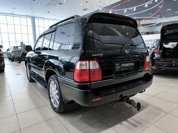 2000 Lexus LX 470 II, чёрный, 1400000 рублей - вид 6