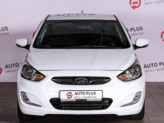 2012 Hyundai Solaris I, белый, 980000 рублей, вид 3