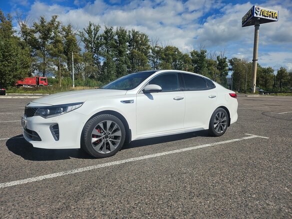 2017 Kia Optima IV, белый, 2150000 рублей - вид 9