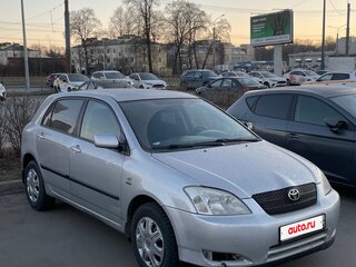 2003 Toyota Corolla IX (E120, E130), серебристый, 305000 рублей, вид 2