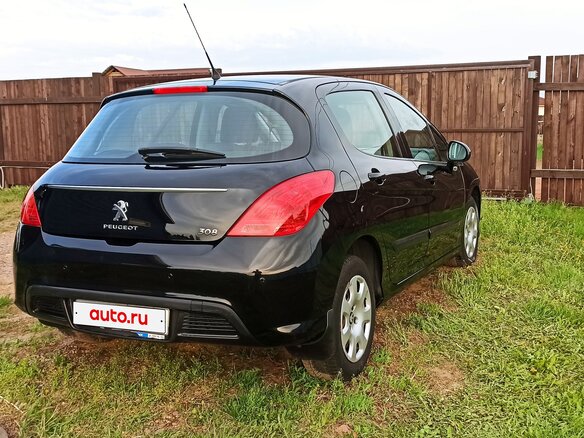 2011 Peugeot 308 I Рестайлинг, чёрный, 490000 рублей - вид 8