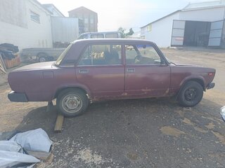 1987 Lada (ВАЗ) 2107, красный, 77777 рублей, вид 5