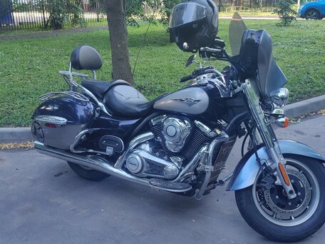 2011 Kawasaki VN1700 Vulcan, синий, 815000 рублей, вид 2
