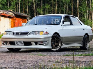 1999 Toyota Mark II VIII (X100), белый, 1180000 рублей, вид 3