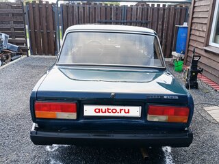 2007 Lada (ВАЗ) 2107, зелёный, 165000 рублей, вид 4
