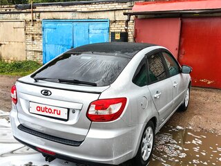 2015 Lada (ВАЗ) Granta I, серебристый, 500000 рублей, вид 2