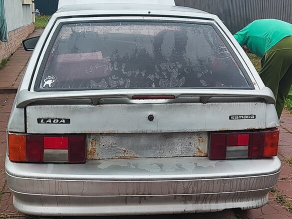 2007 Lada (ВАЗ) 2114, серый - вид 4