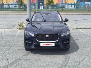 2018 Jaguar F-Pace I, синий, 3800000 рублей, вид 2
