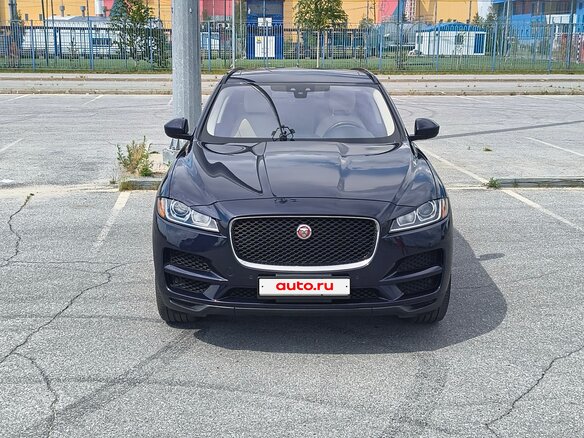 2018 Jaguar F-Pace I, синий, 3800000 рублей - вид 1