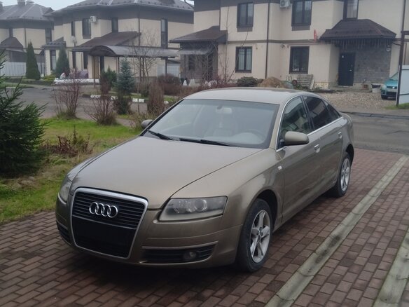 2008 Audi A6 III (C6), белый, 520000 рублей