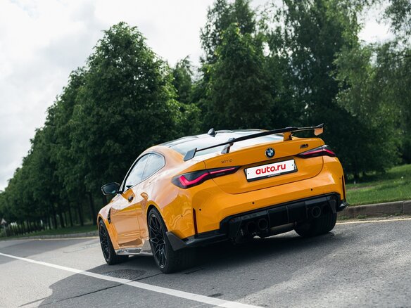 2021 BMW M4 Competition Package G82/G83, жёлтый - вид 25