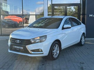 2016 Lada (ВАЗ) Vesta I, белый, 750000 рублей, вид 1