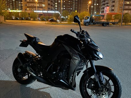 2019 Kawasaki Z 1000, чёрный, 990000 рублей, вид 3