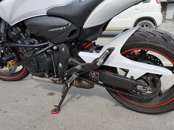 2011 Honda CB 600F Hornet, белый, 490000 рублей - вид 2