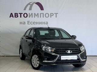 2016 Lada (ВАЗ) Vesta I, чёрный, 790000 рублей, вид 3