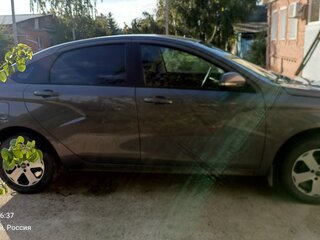2015 Lada (ВАЗ) Vesta I, серый, 800000 рублей, вид 2