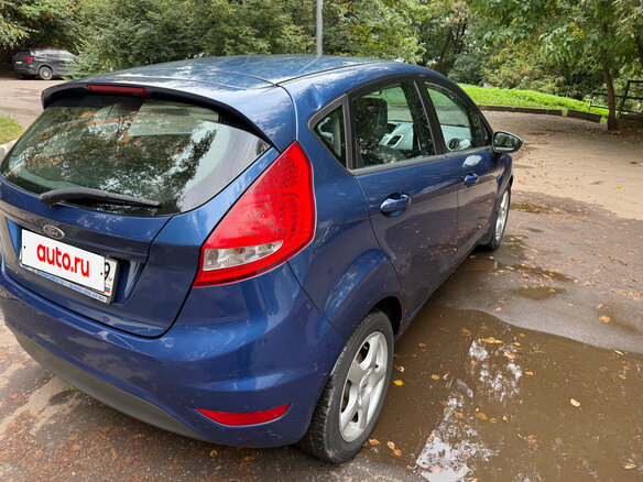 2008 Ford Fiesta Mk6, синий - вид 9
