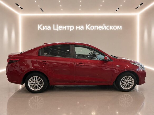 2019 Kia Rio IV, красный, 1449900 рублей - вид 3