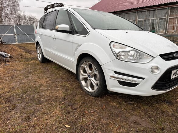 2012 Ford S-MAX I Рестайлинг, белый, 990000 рублей - вид 3