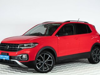 2021 Volkswagen T-Cross I, красный, 1729000 рублей, вид 3