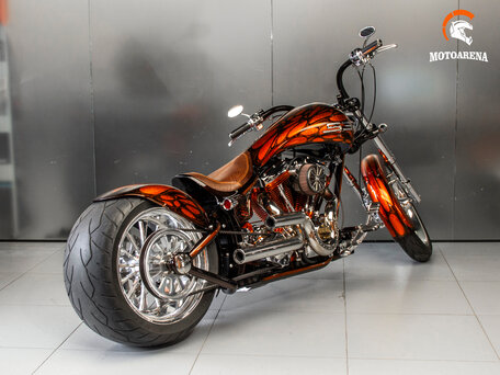 2006 Harley-Davidson Softail Custom, оранжевый, 2605205 рублей, вид 3