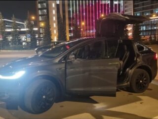 2016 Tesla Model X 90D I, серый, 3990000 рублей, вид 3