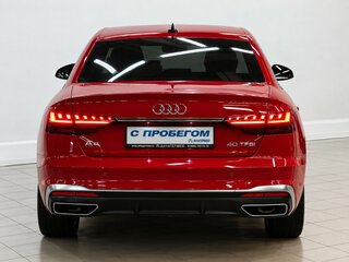 2021 Audi A4 40 TFSI V (B9) Рестайлинг, красный, 3400000 рублей, вид 3