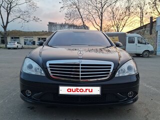 2007 Mercedes-Benz S-Класс 550 Long V (W221), чёрный, 1100000 рублей, вид 2