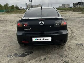 2007 Mazda 3 I (BK) Рестайлинг, чёрный, 420000 рублей, вид 2