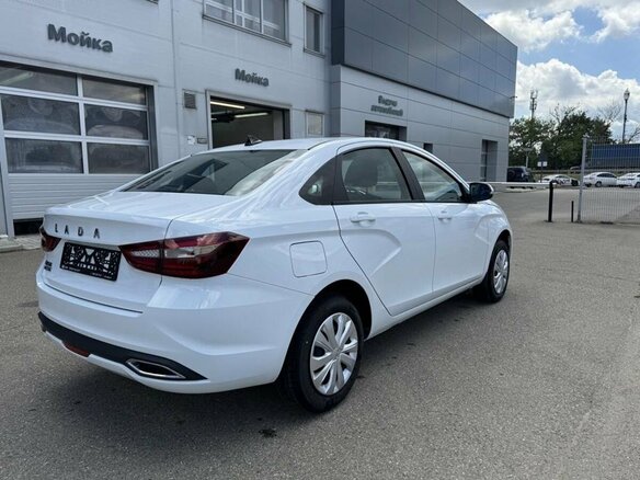 2026 Lada (ВАЗ) Vesta CNG I Рестайлинг (NG), белый - вид 6