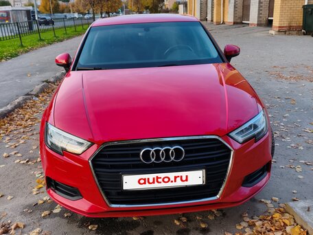 2016 Audi A3 III (8V) Рестайлинг, красный, 1850000 рублей, вид 1