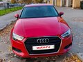2016 Audi A3 III (8V) Рестайлинг, красный, 1850000 рублей