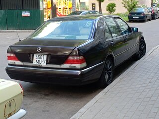 1997 Mercedes-Benz S-Класс 320 III (W140) Рестайлинг, коричневый, 605000 рублей, вид 5