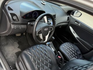 2013 Hyundai Solaris I, серый, 620000 рублей, вид 5