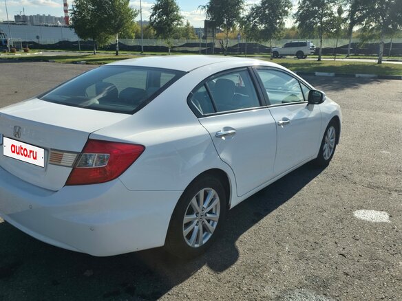 2012 Honda Civic IX, белый, 1050000 рублей - вид 12