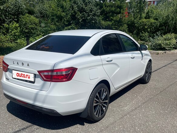 2017 Lada (ВАЗ) Vesta I, белый, 815000 рублей - вид 5