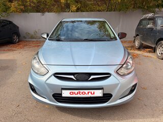 2011 Hyundai Solaris I, голубой, 590000 рублей, вид 2
