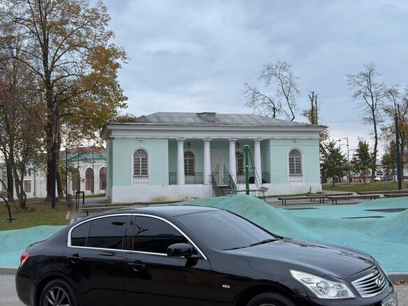 2007 Infiniti G G35 IV, чёрный - вид 4
