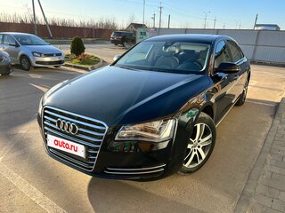 2013 Audi A8 Long III (D4), чёрный, 1700000 рублей, вид 2
