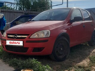 2004 Opel Corsa C Рестайлинг, красный, 180000 рублей, вид 1