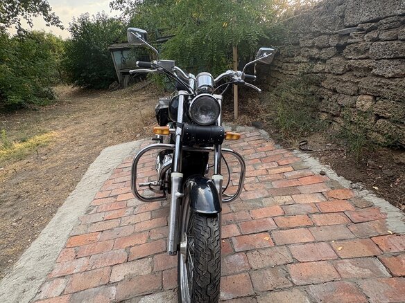 1996 Honda Steed 400, чёрный, 250000 рублей - вид 6