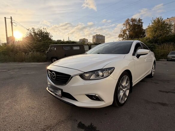 2013 Mazda 6 III (GJ), белый - вид 3