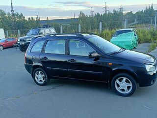 2012 Lada (ВАЗ) Kalina I, чёрный, 325000 рублей, вид 5